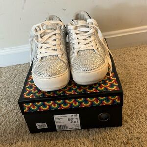 Laney Crystal Kurt Geiger sneakers size 8.5 worn 3 times.